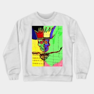 Skull Color King Crewneck Sweatshirt